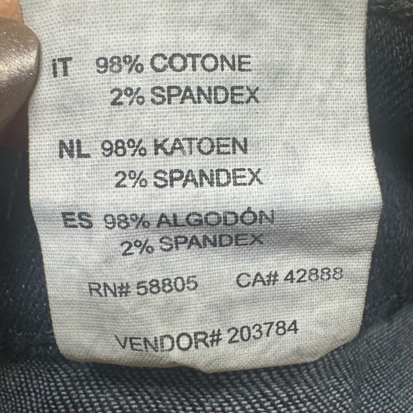 Harbor Bay Men's Relaxed Fit Dark Blue Jeans - Picture 3 of 4